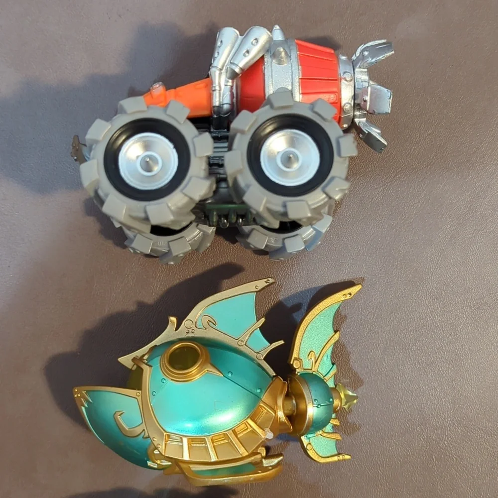 Skylanders Superchargers Swap Force Wah Buckler Blast Zone Reef Ripper Thump